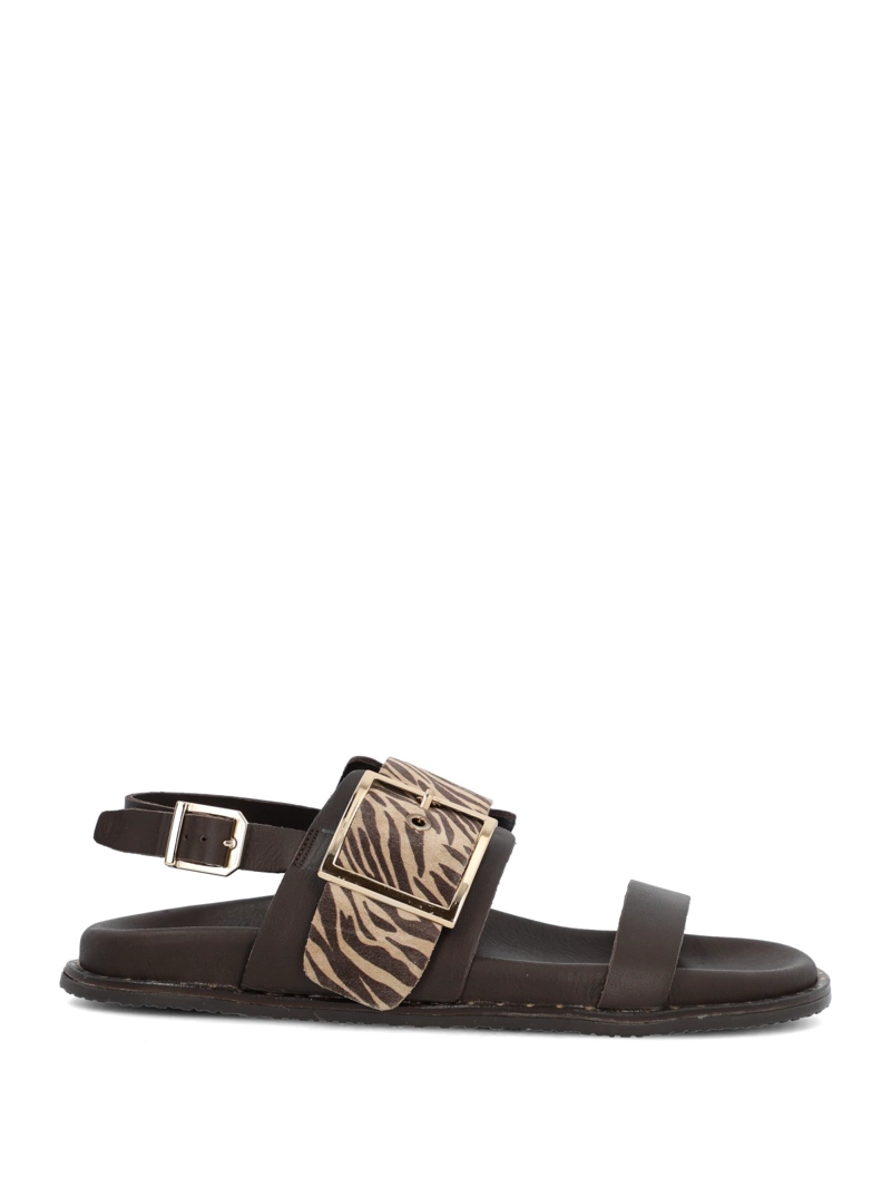 SANDALIA MUJER CAELA CAFE  HUSH PUPPIES - 1