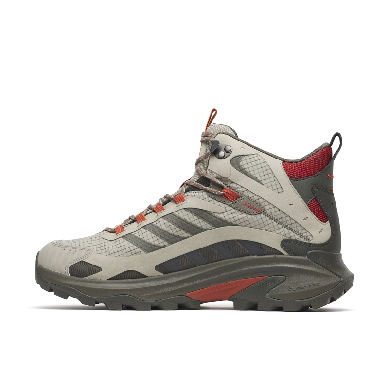 BOTIN HOMBRE MOAB SPEED 2 MID GORE-TEX GRIS MERRELL - 4