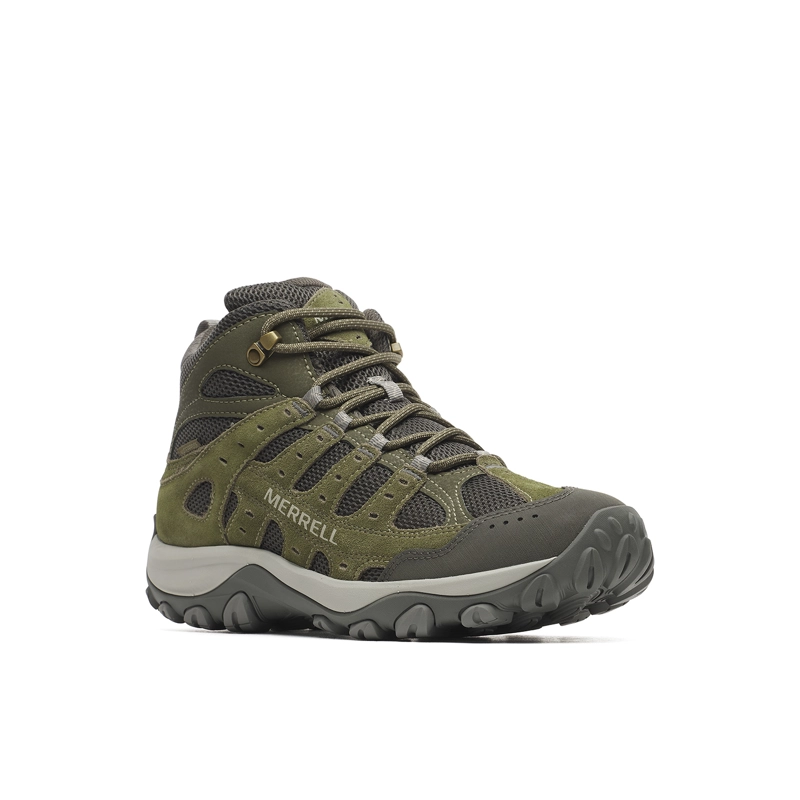 BOTIN HOMBRE ACCENTOR 4 MID WP VERDE MERRELL - 2