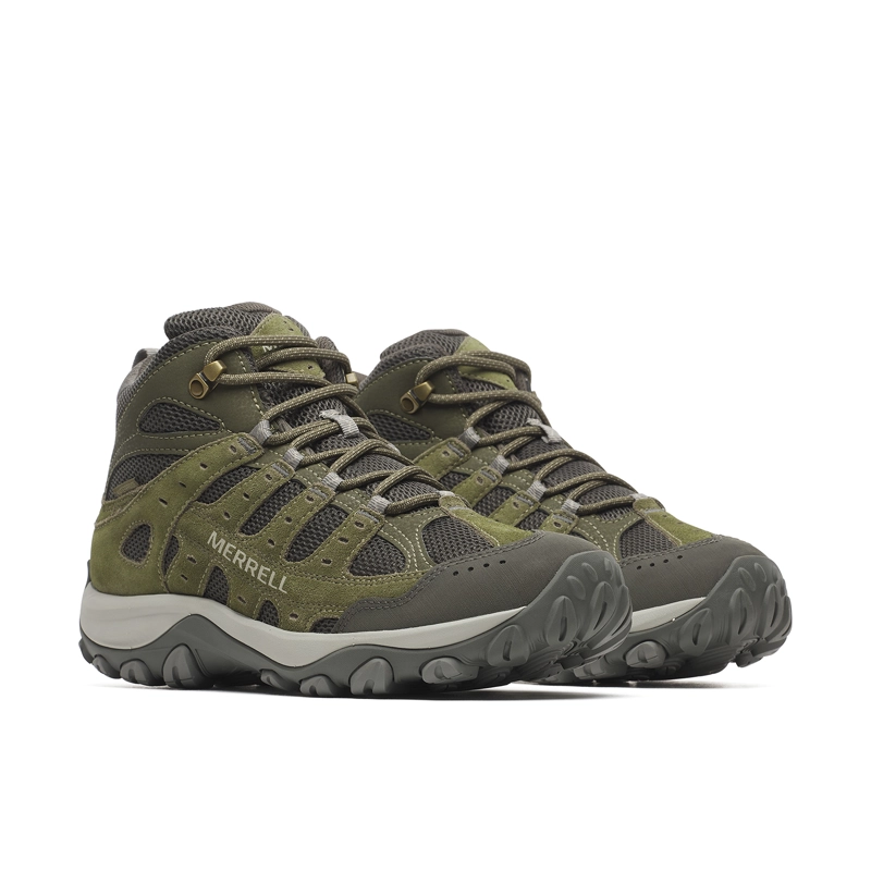 BOTIN HOMBRE ACCENTOR 4 MID WP VERDE MERRELL - 5