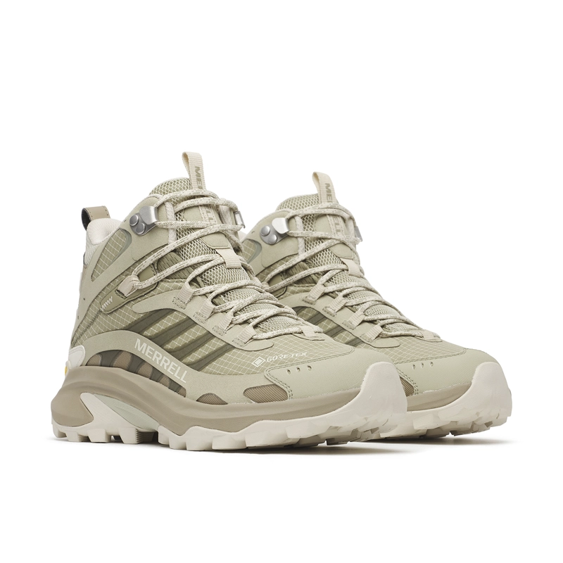 BOTIN MUJER MOAB SPEED 2 MID GORE-TEX VERDE MERRELL - 5