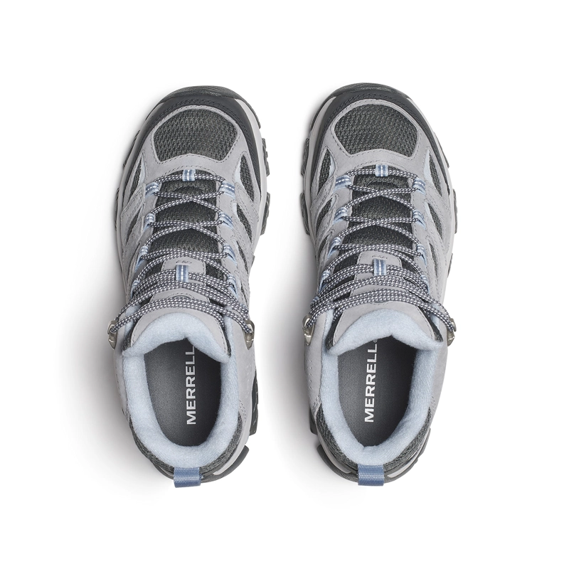 BOTIN MUJER MOAB 3 MID GTX GRIS MERRELL - 8