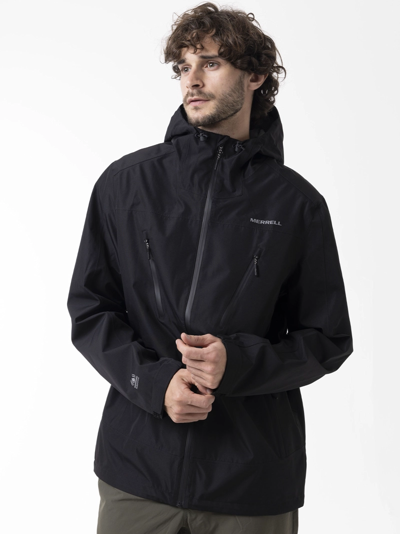 IMPERMEABLE HOMBRE SHIELD PRO WATERPROOF NEGRO MERRELL - 1