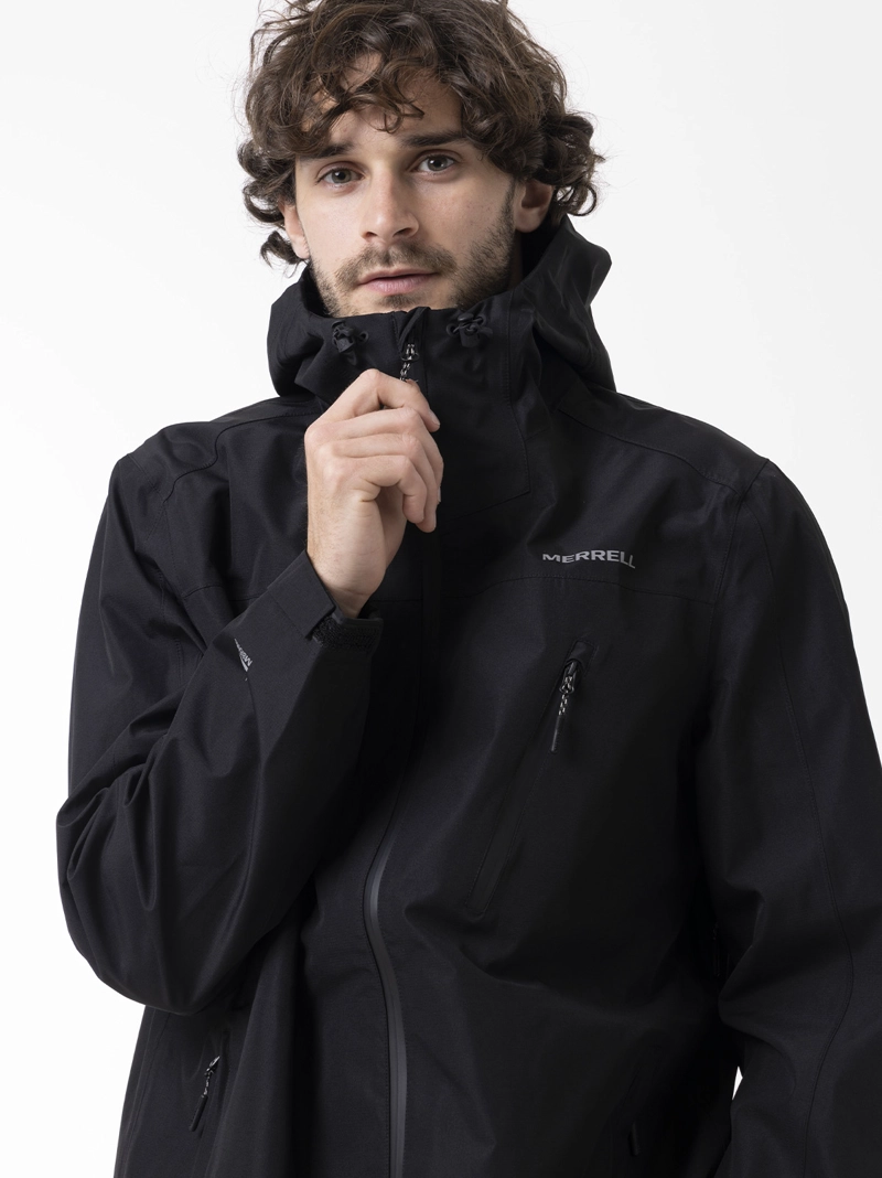 IMPERMEABLE HOMBRE SHIELD PRO WATERPROOF NEGRO MERRELL - 2