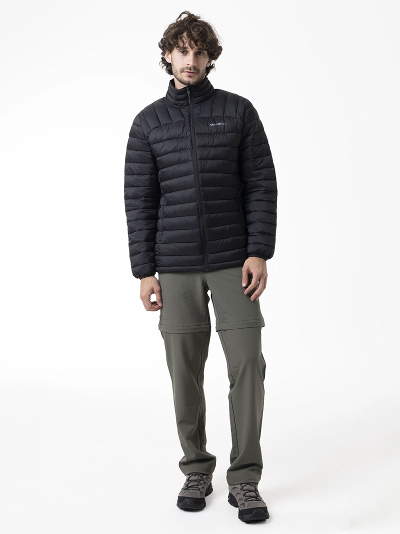 PARKA HOMBRE CORE QUILTED NEGRO MERRELL - 8