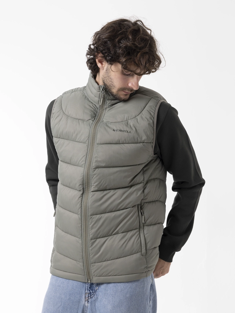 PARKA SIN MANGAS HOMBRE CORE QUILTED VEST VERDE MERRELL - 2