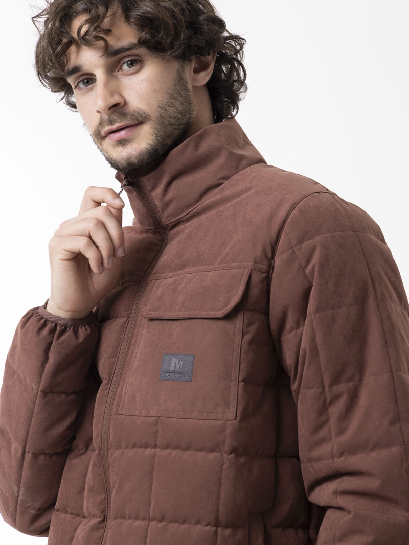 CHAQUETA HOMBRE SOFTCORE QUILTED CAFE  MERRELL - 4