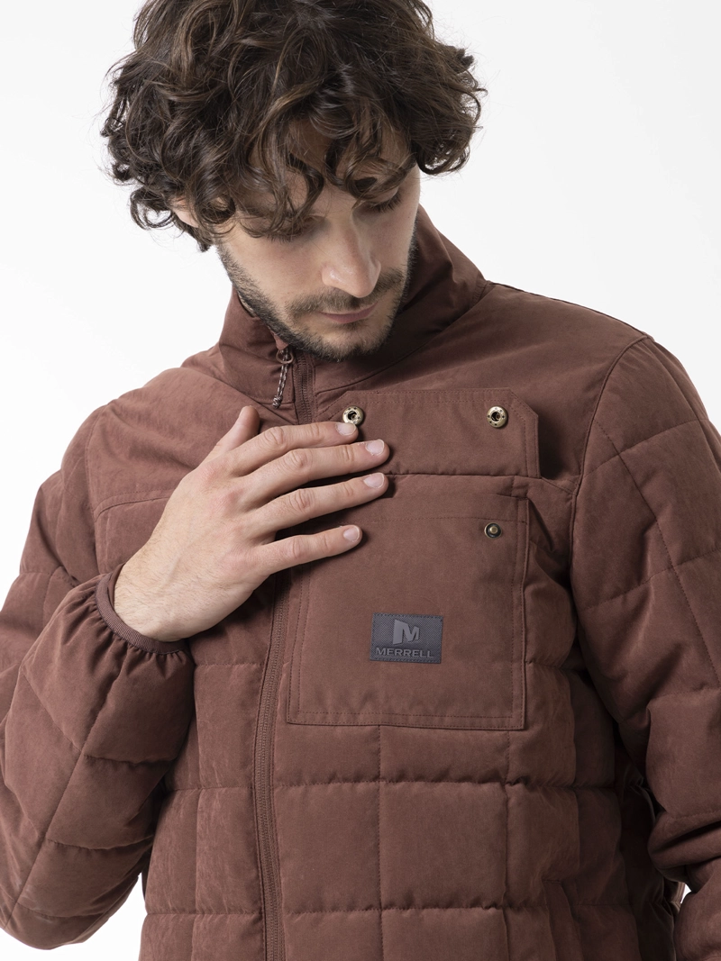 CHAQUETA HOMBRE SOFTCORE QUILTED CAFE  MERRELL - 6
