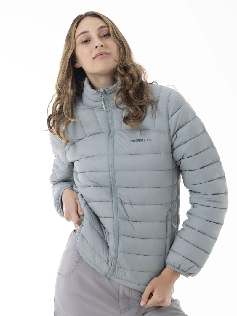 PARKA MUJER CORE QUILTED VERDE MERRELL - 4