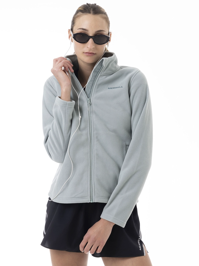 POLAR MUJER CORE FULL ZIPPER CELESTE MERRELL - 1