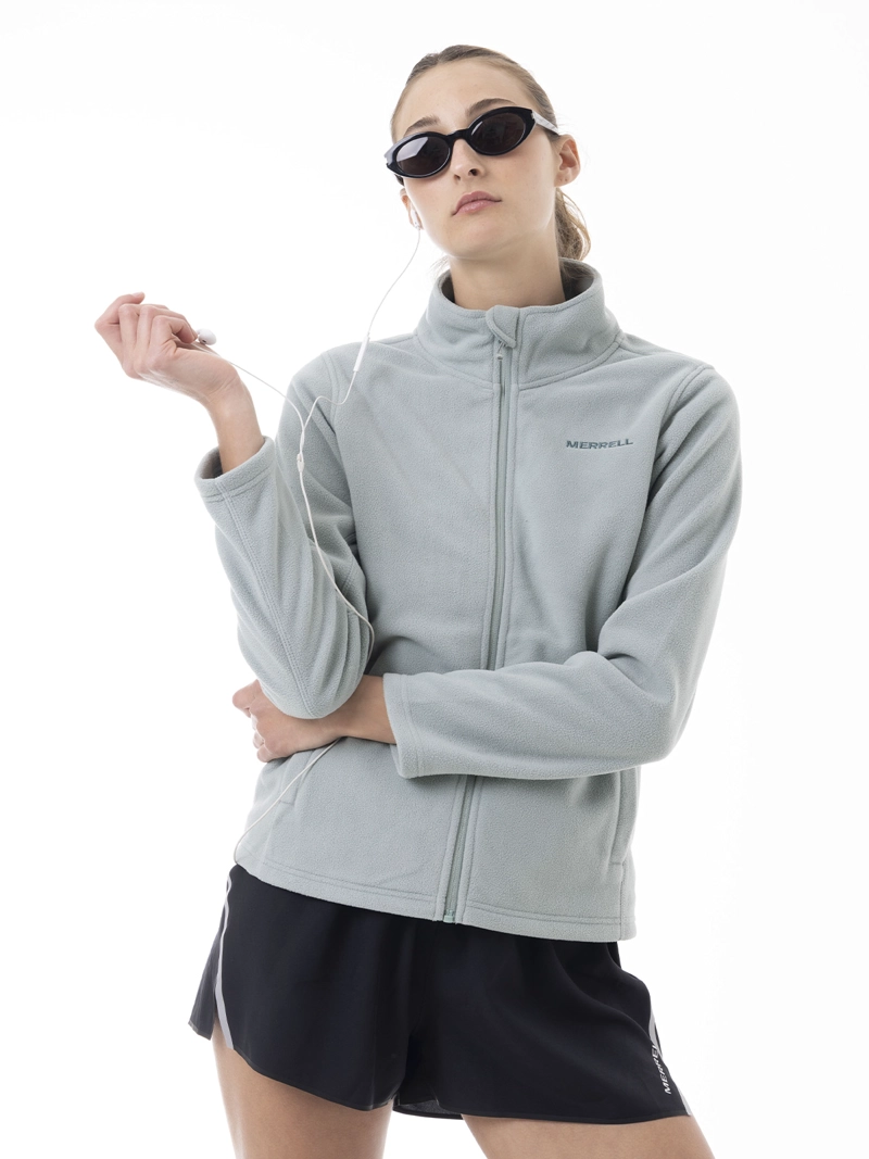 POLAR MUJER CORE FULL ZIPPER CELESTE MERRELL - 2