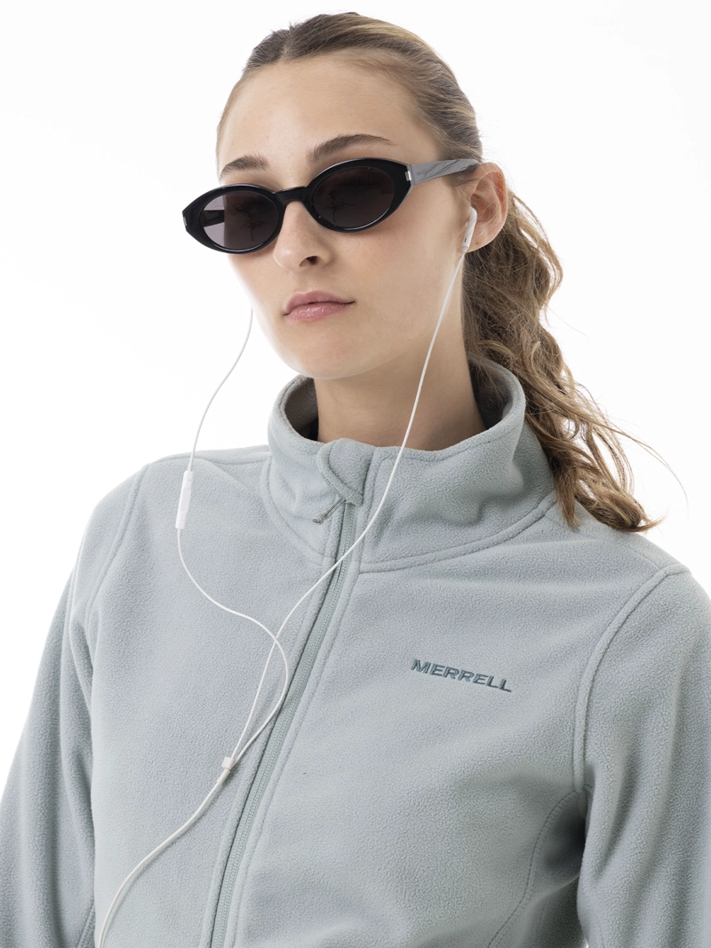 POLAR MUJER CORE FULL ZIPPER CELESTE MERRELL - 4