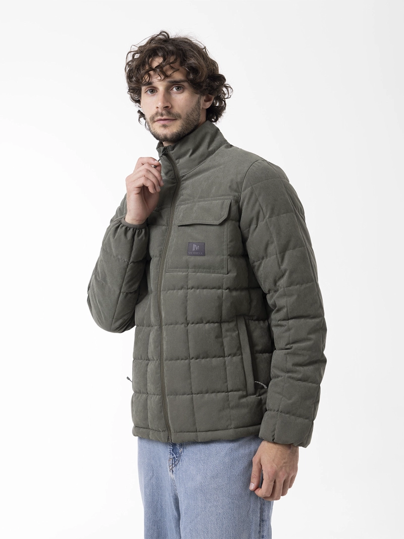 CHAQUETA HOMBRE SOFTCORE QUILTED VERDE MERRELL - 2