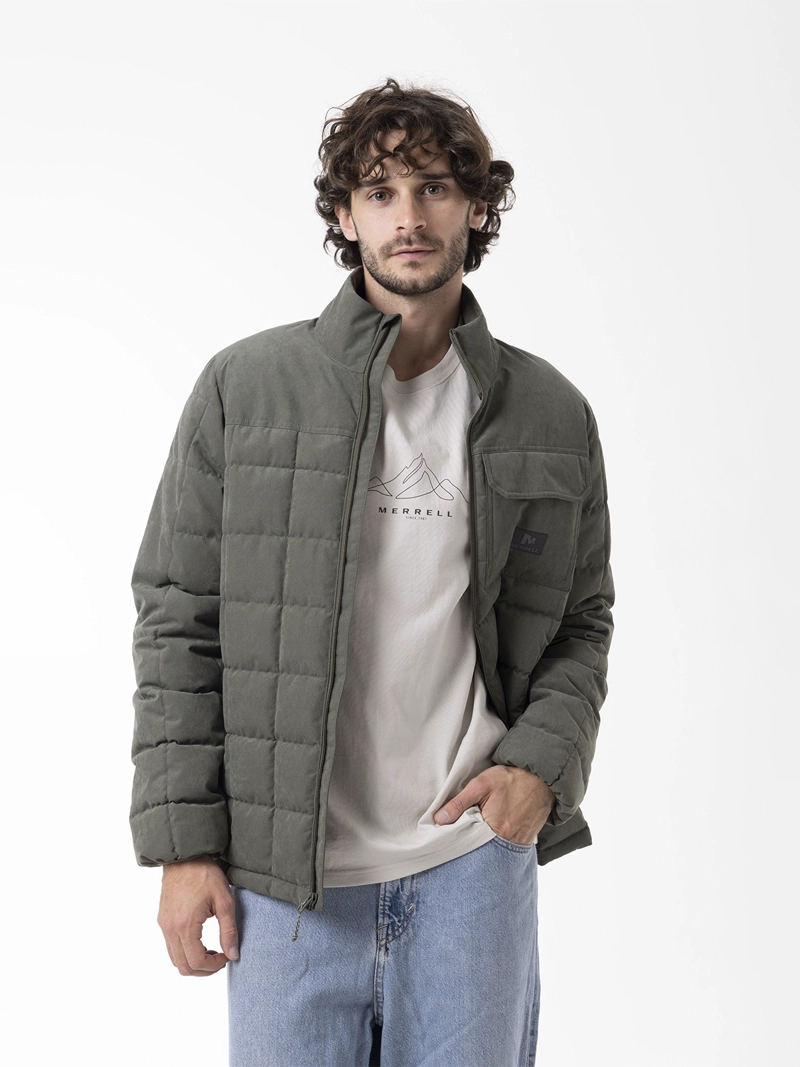 CHAQUETA HOMBRE SOFTCORE QUILTED VERDE MERRELL - 5