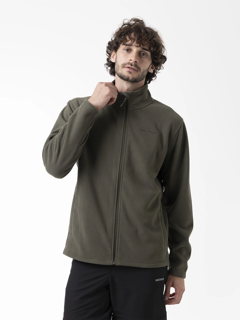 POLAR HOMBRE CORE FULL ZIPPER VERDE MERRELL - 2