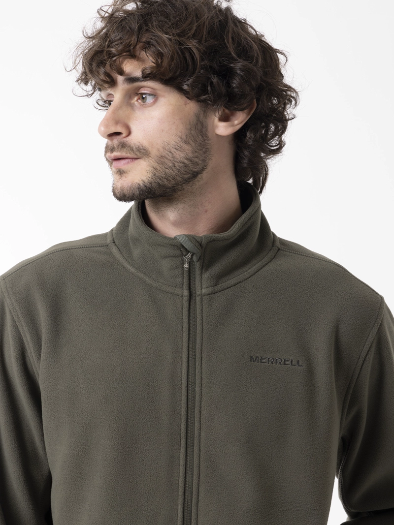 POLAR HOMBRE CORE FULL ZIPPER VERDE MERRELL - 4
