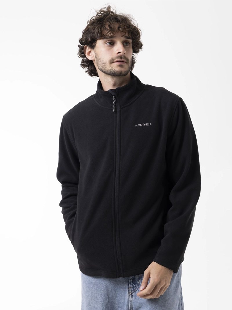 POLAR HOMBRE CORE FULL ZIPPER NEGRO MERRELL - 1
