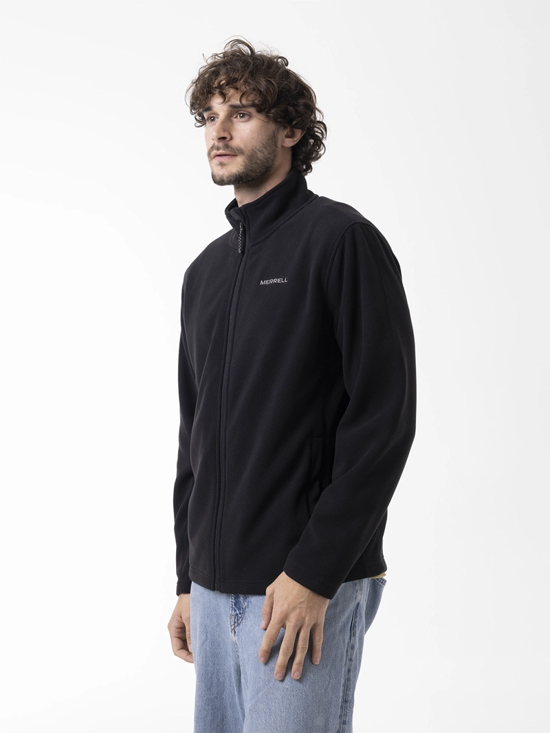 POLAR HOMBRE CORE FULL ZIPPER NEGRO MERRELL - 4