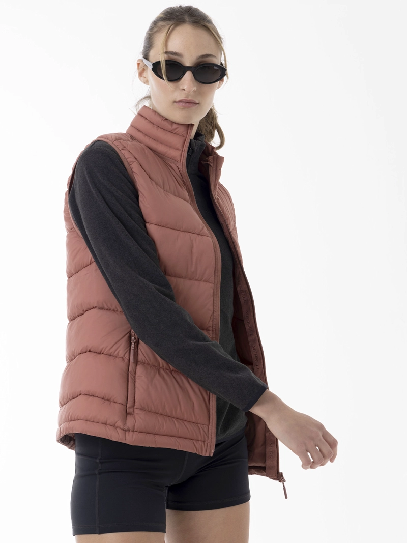 PARKA SIN MANGAS MUJER CORE QUILTED VEST ROSADO MERRELL - 1