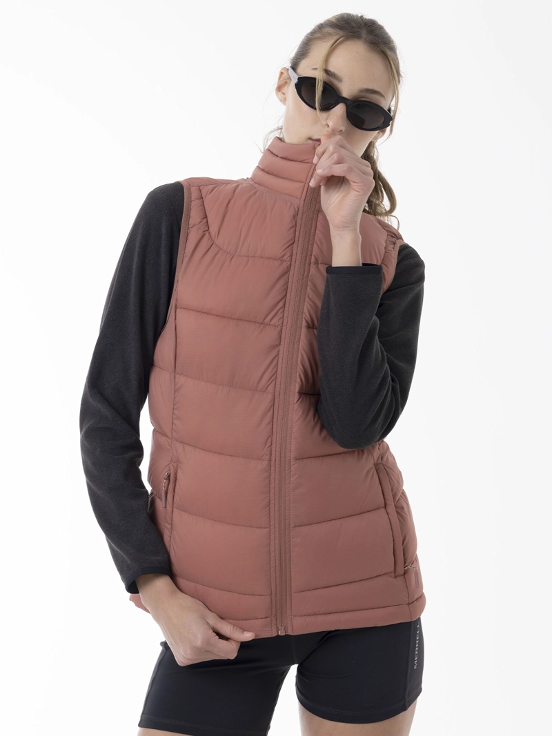 PARKA SIN MANGAS MUJER CORE QUILTED VEST ROSADO MERRELL - 2