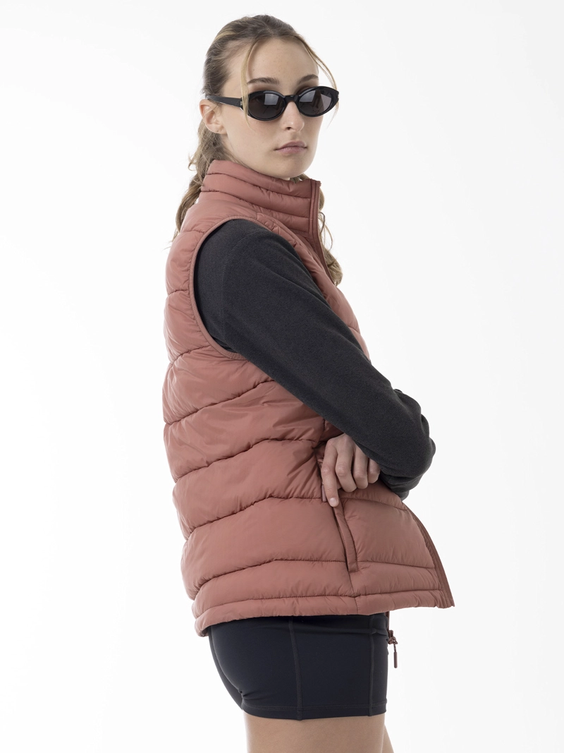 PARKA SIN MANGAS MUJER CORE QUILTED VEST ROSADO MERRELL - 6