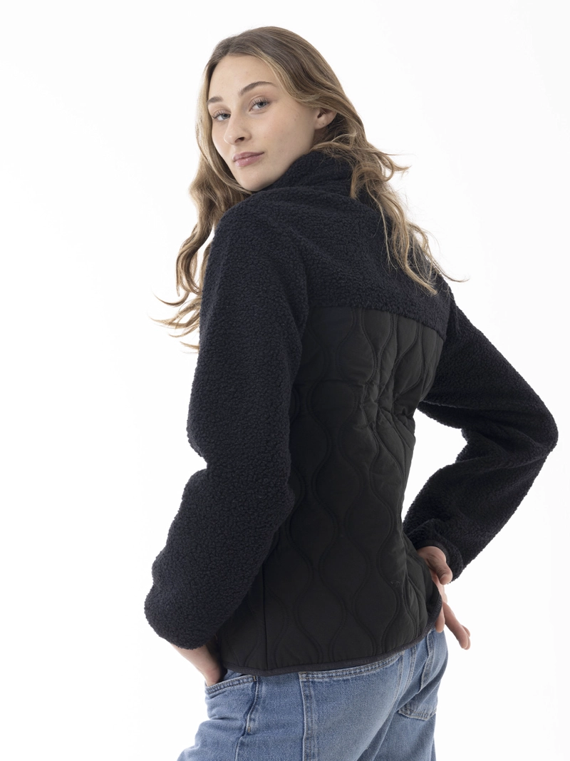 POLAR MUJER RIDGELINE SHERPA NEGRO MERRELL - 4