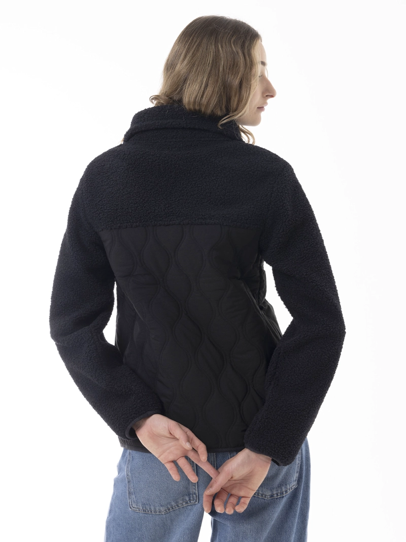 POLAR MUJER RIDGELINE SHERPA NEGRO MERRELL - 5