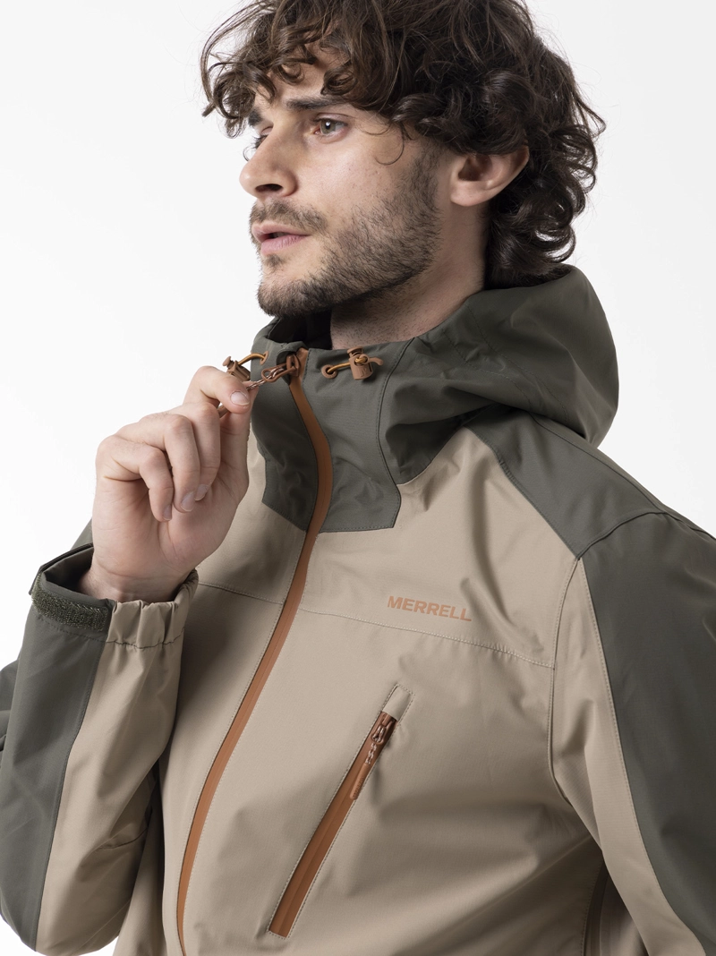 IMPERMEABLE HOMBRE SHIELD PRO WATERPROOF VERDE MERRELL - 4
