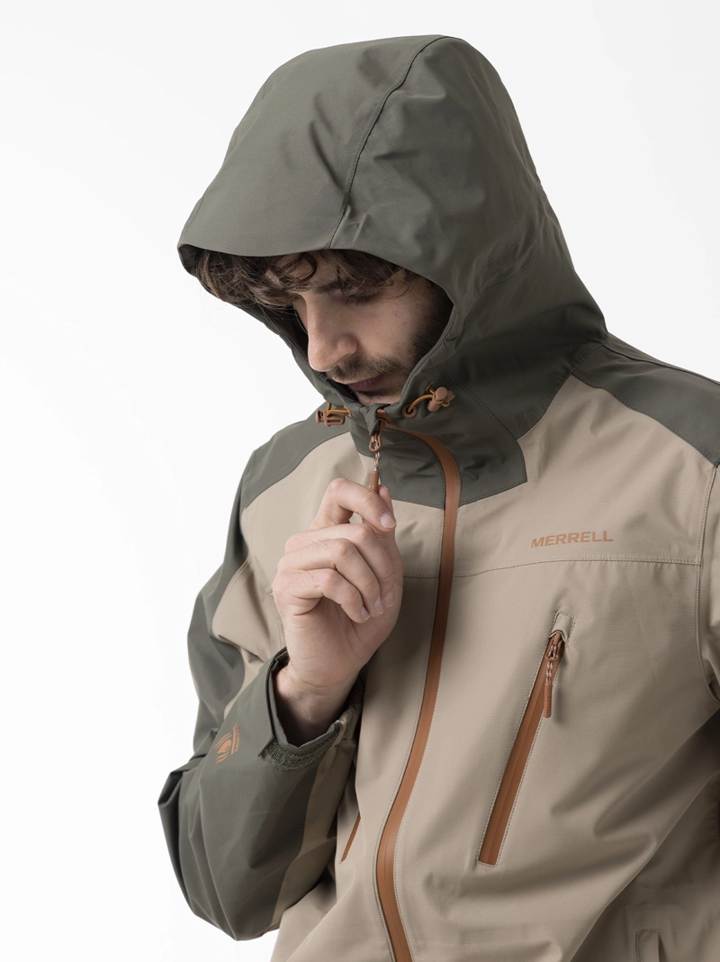 IMPERMEABLE HOMBRE SHIELD PRO WATERPROOF VERDE MERRELL - 5