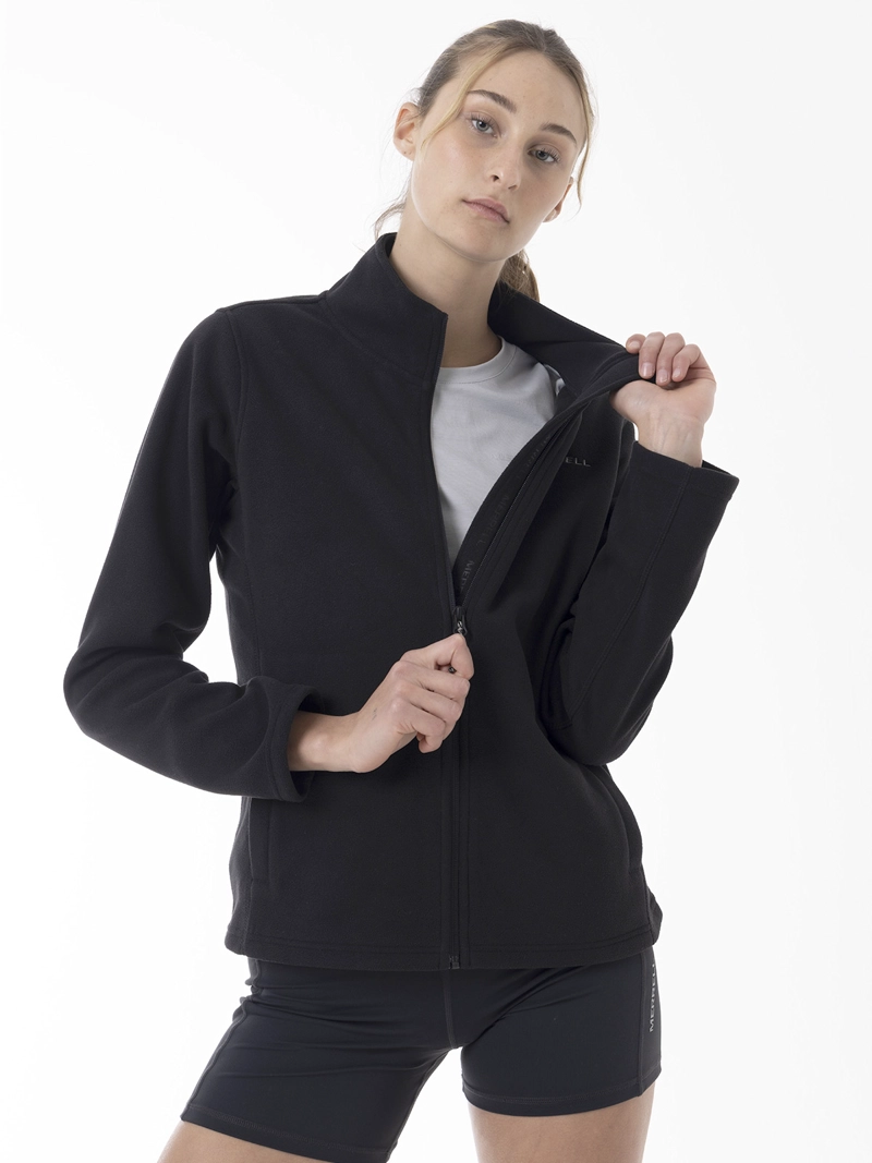 POLAR MUJER CORE FULL ZIPPER NEGRO MERRELL - 4