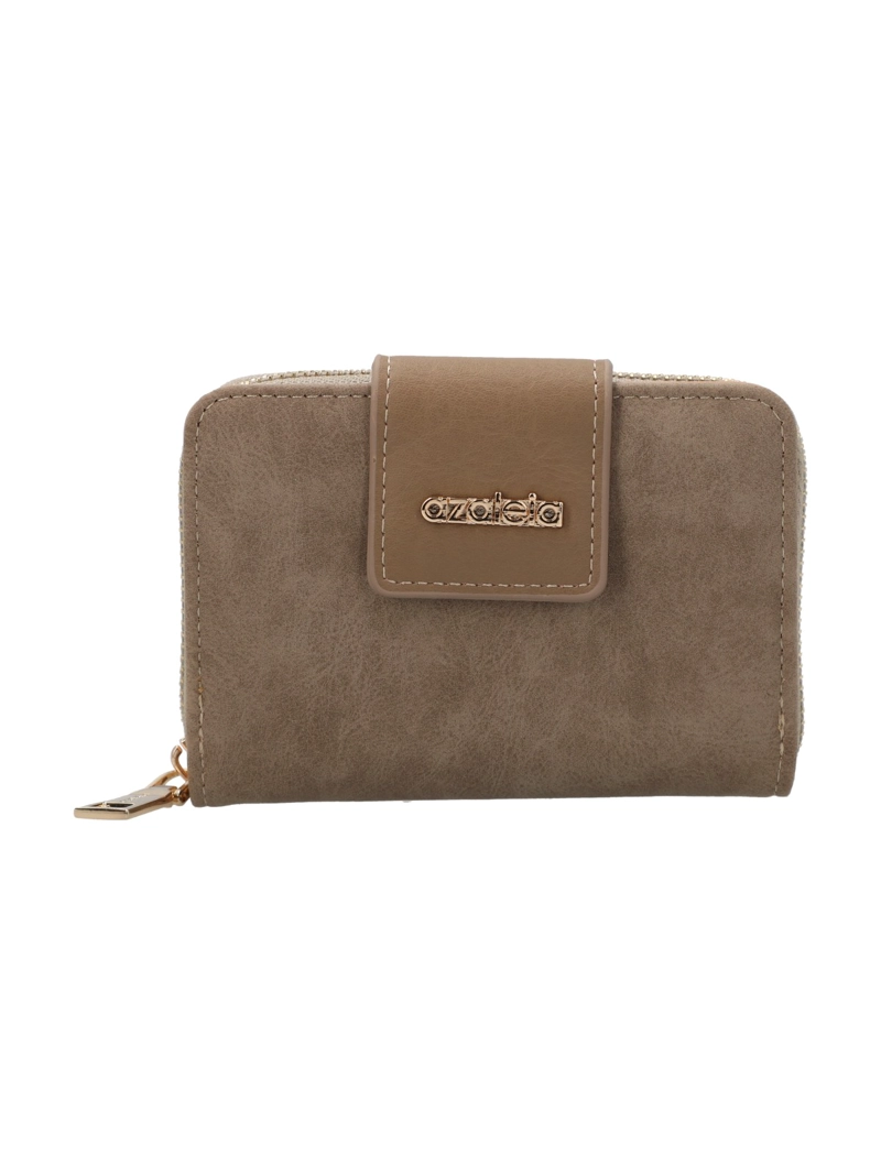 BILLETERA MUJER STRAP WALLET CAFE  CLARO AZALEIA - 1