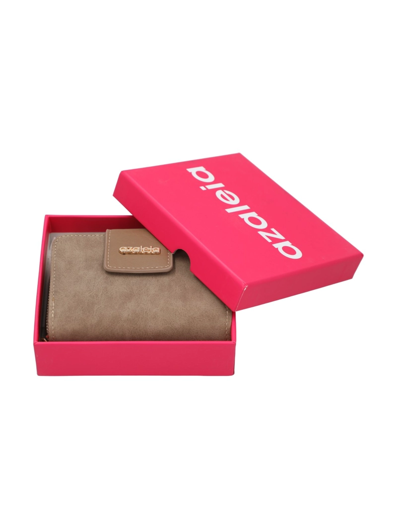BILLETERA MUJER STRAP WALLET CAFE  CLARO AZALEIA - 4