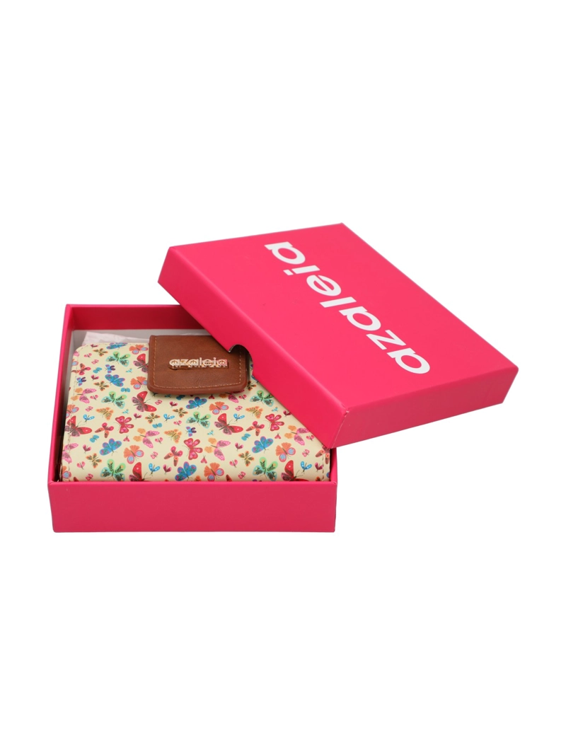 BILLETERA MUJER STRAP WALLET CREMA AZALEIA - 5