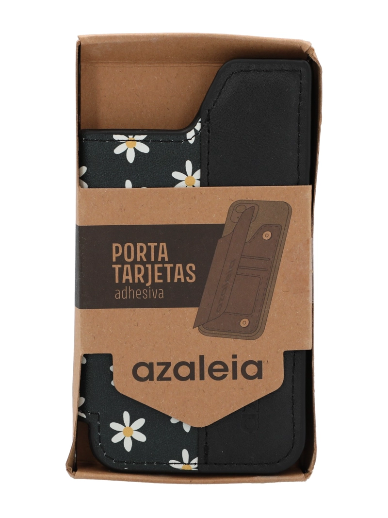 TARJETERO MUJER PHONE CARD DAISY NEGRO AZALEIA - 4
