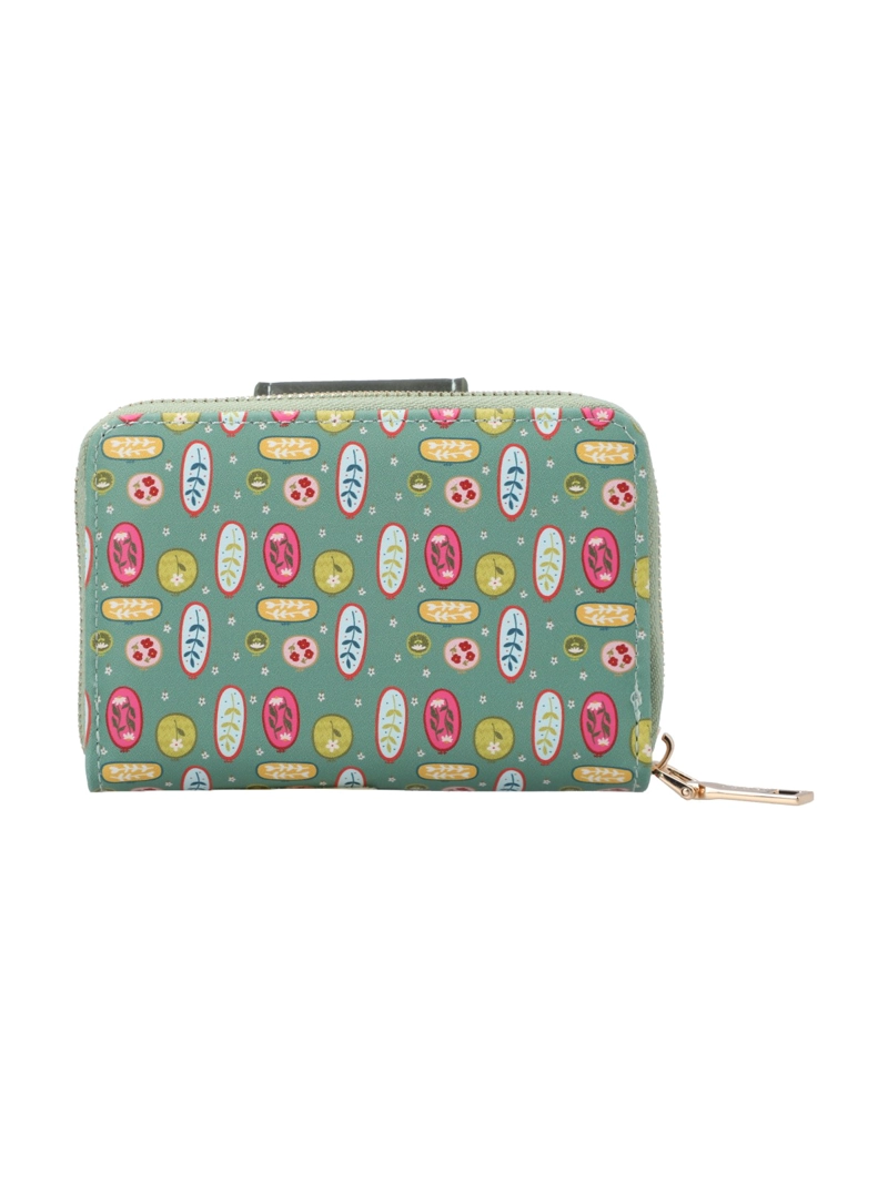 BILLETERA MUJER STRAP WALLET VERDE CLARO AZALEIA - 2