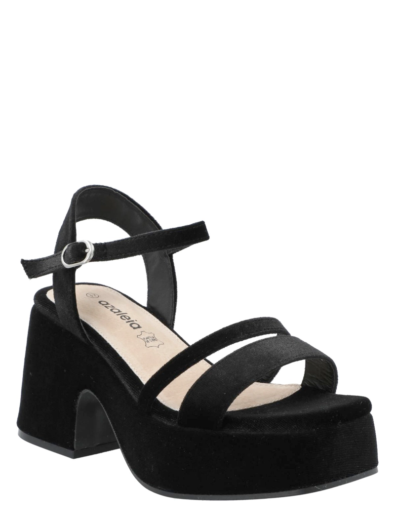 SANDALIA MUJER DENIA NEGRO AZALEIA - 1