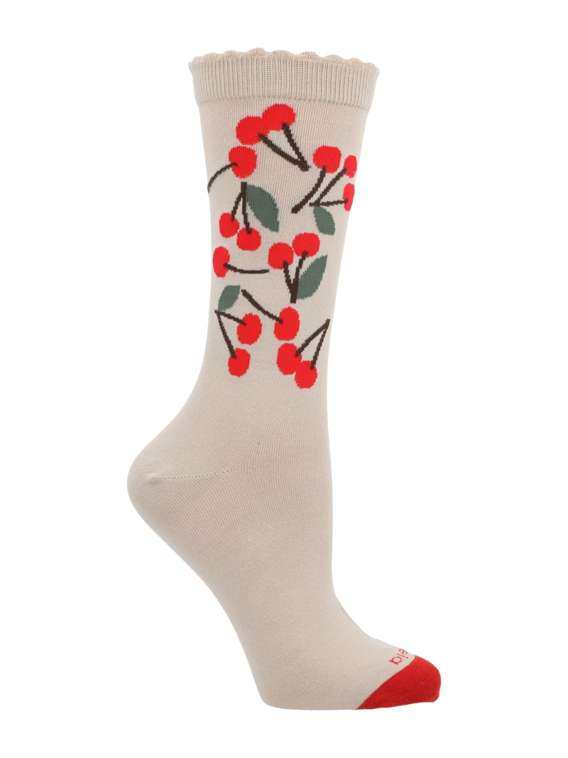 CALCETIN MUJER C ST CHERRIES BEIGE AZALEIA - 1