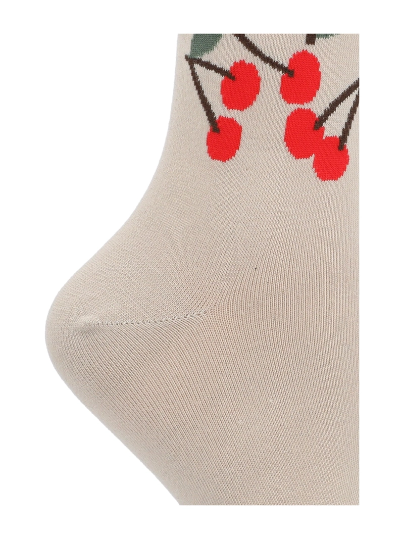 CALCETIN MUJER C ST CHERRIES BEIGE AZALEIA - 2