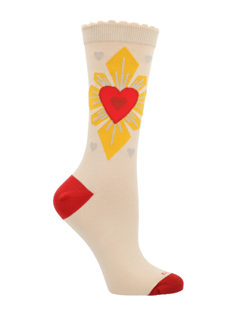 CALCETIN MUJER C ST CUORE BEIGE AZALEIA - 1