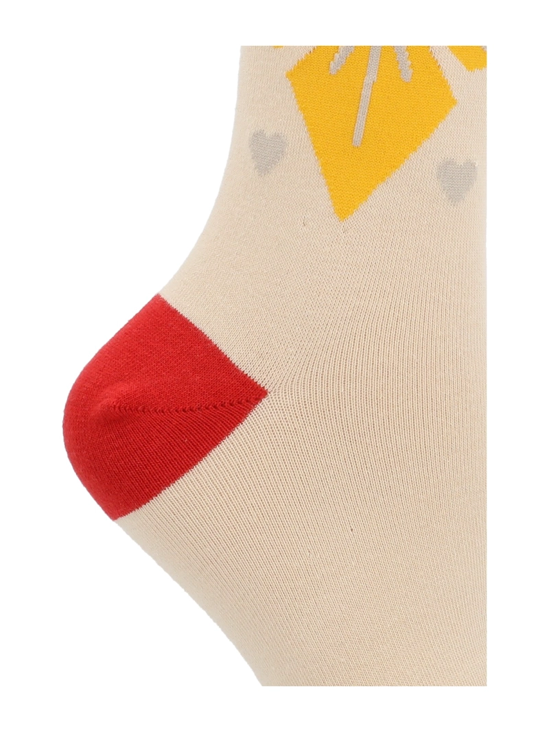 CALCETIN MUJER C ST CUORE BEIGE AZALEIA - 2