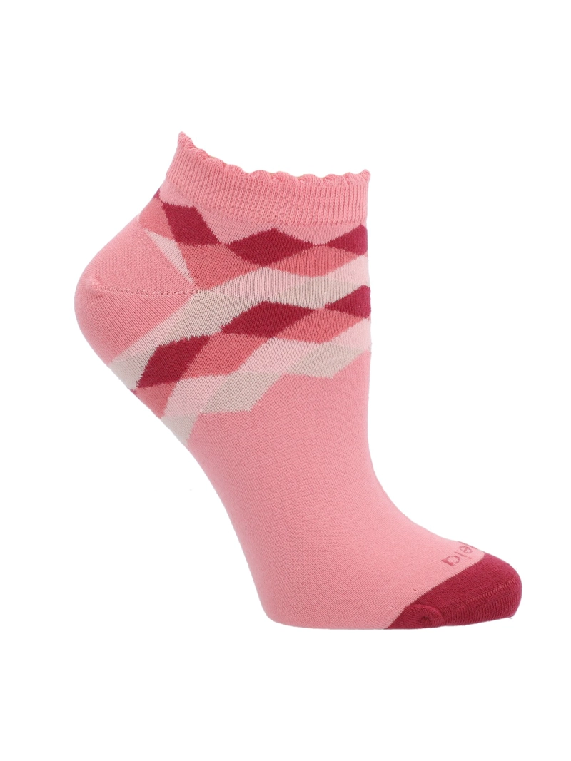 CALCETIN MUJER PED DIAMOND ROSADO AZALEIA - 1