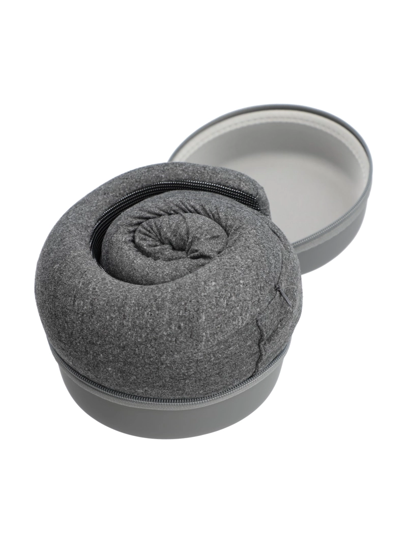 COJIN DE VIAJE MUJER NECK CUSHION GRIS CLARO AZALEIA - 4