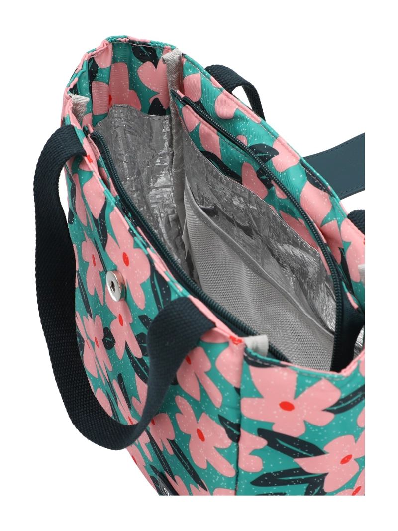 LONCHERA MUJER FLOWR LUNCHBOX TURQUESA AZALEIA - 5