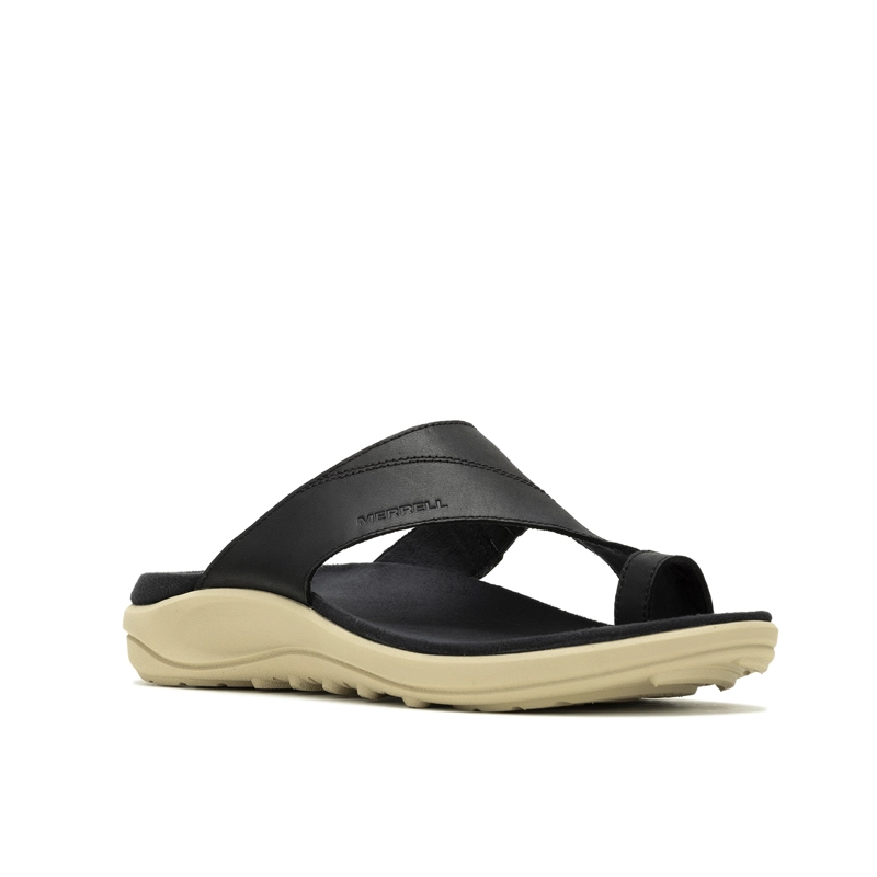 SANDALIA MUJER DISTRICT 4 LUXE POST NEGRO MERRELL - 2