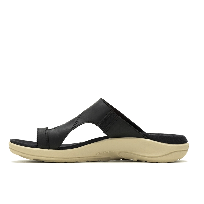 SANDALIA MUJER DISTRICT 4 LUXE POST NEGRO MERRELL - 4