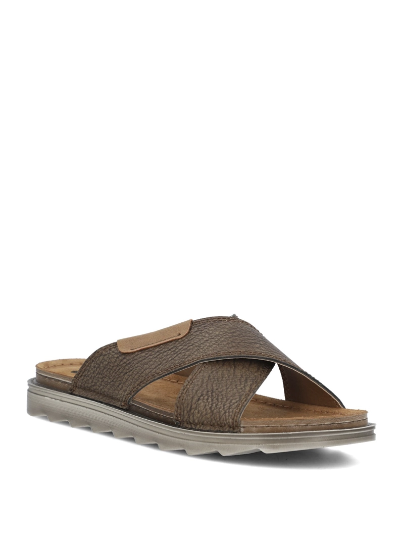 SANDALIA HOMBRE FARO CAFE  HUSH PUPPIES - 2