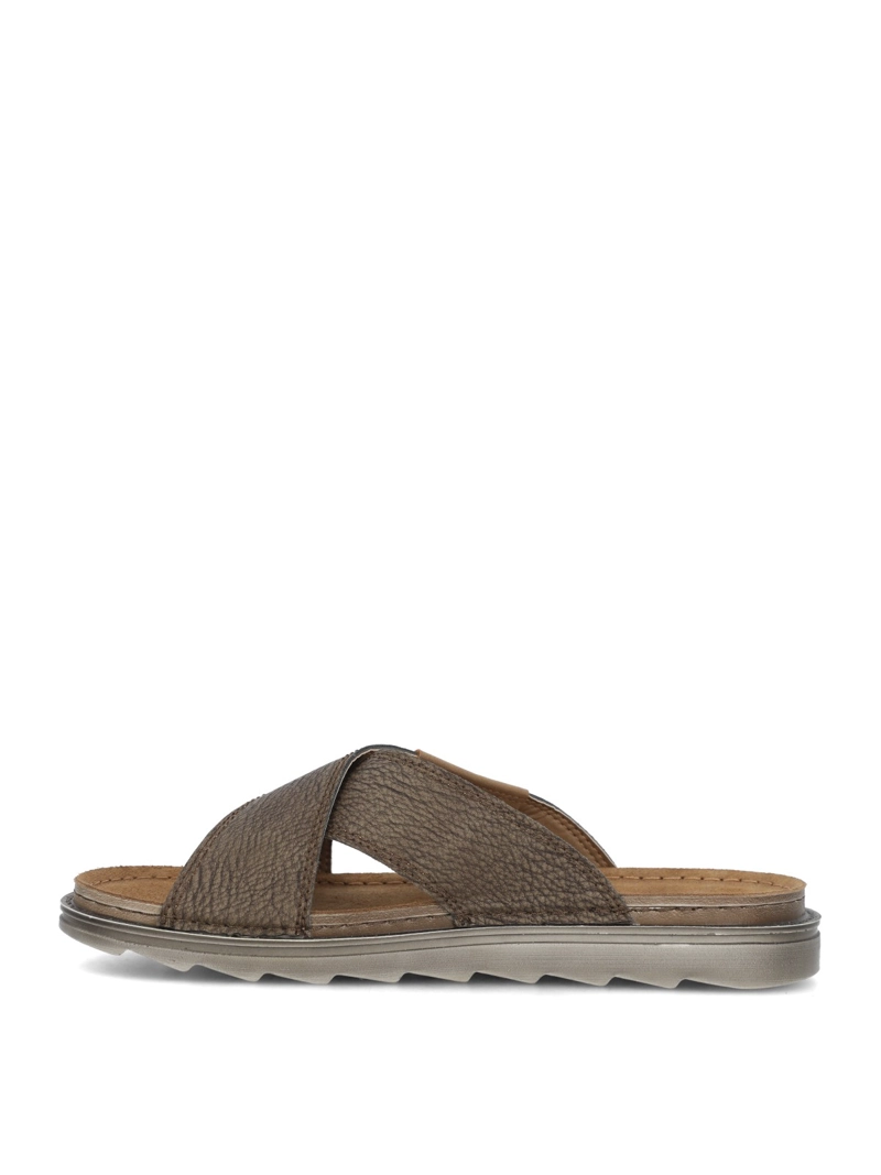 SANDALIA HOMBRE FARO CAFE  HUSH PUPPIES - 6