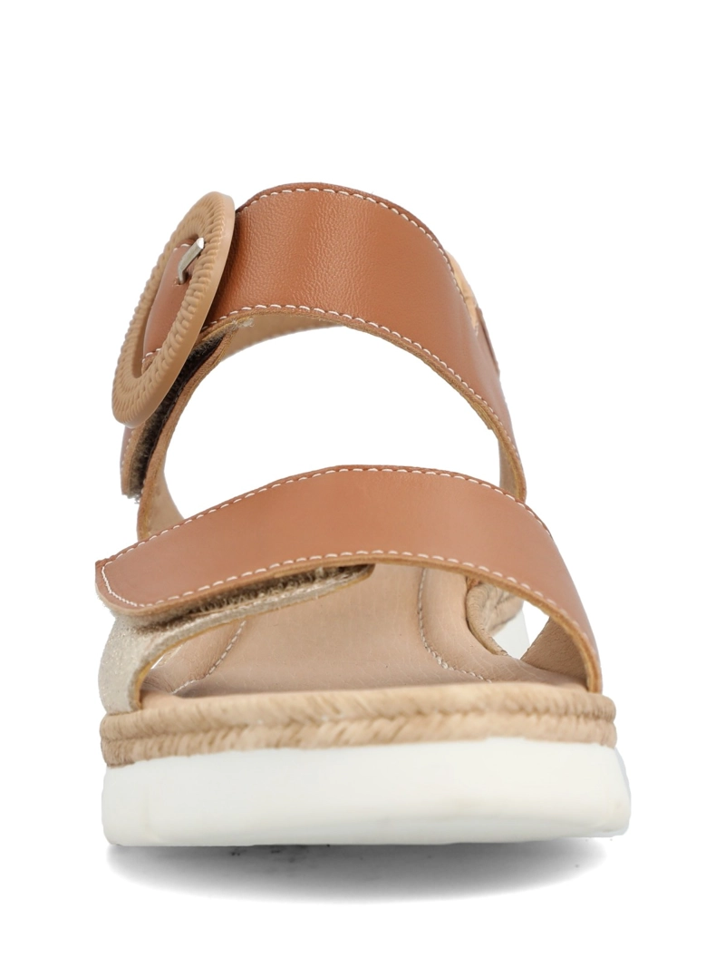 SANDALIA MUJER NELINA CAFE  HUSH PUPPIES - 4