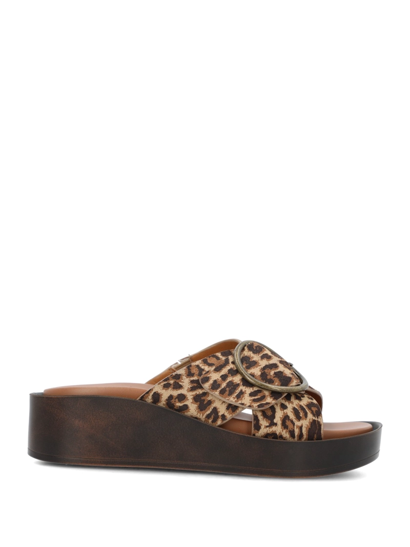 SANDALIA MUJER GISE CAFE  HUSH PUPPIES - 1
