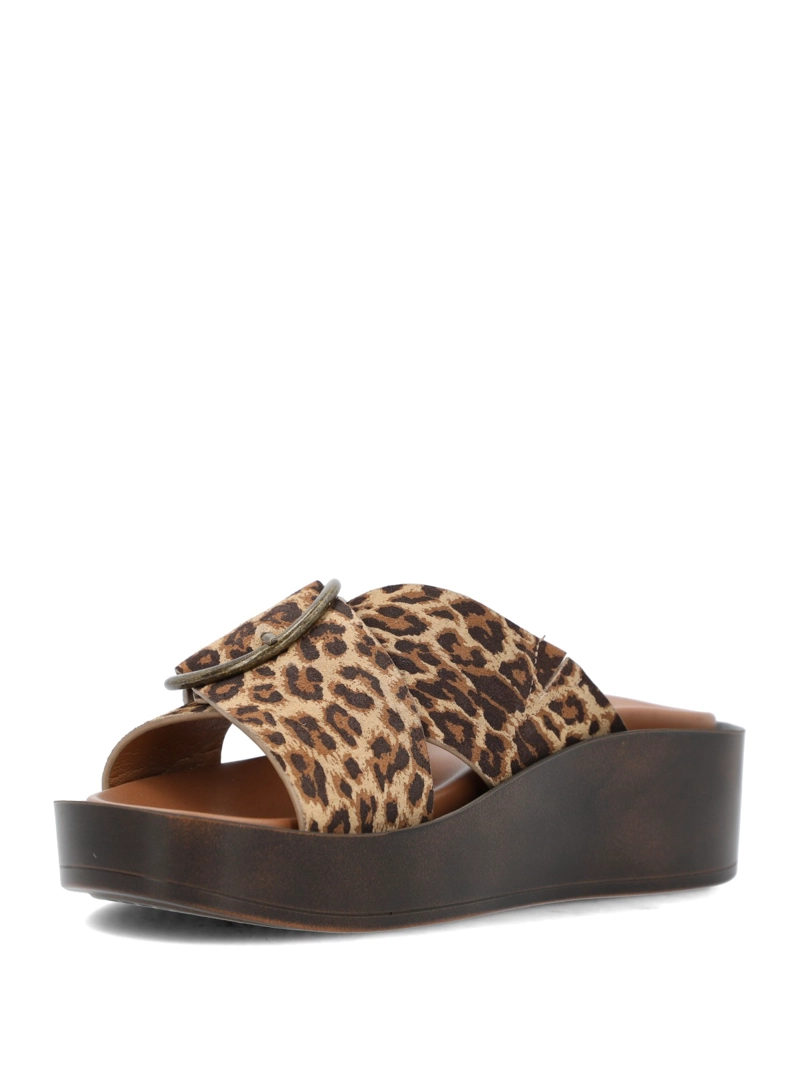 SANDALIA MUJER GISE CAFE  HUSH PUPPIES - 5